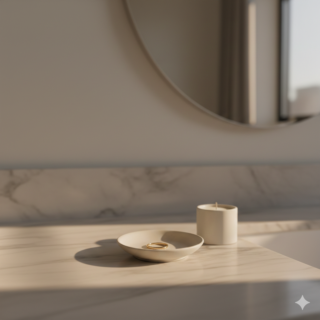 The Eclipse Ring on stone surface